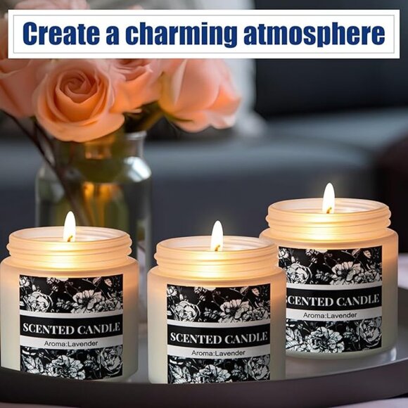 36 Pcs Christmas Candles Bulk Candles for Home Scented Candles Gift Set - Picture 4 of 6